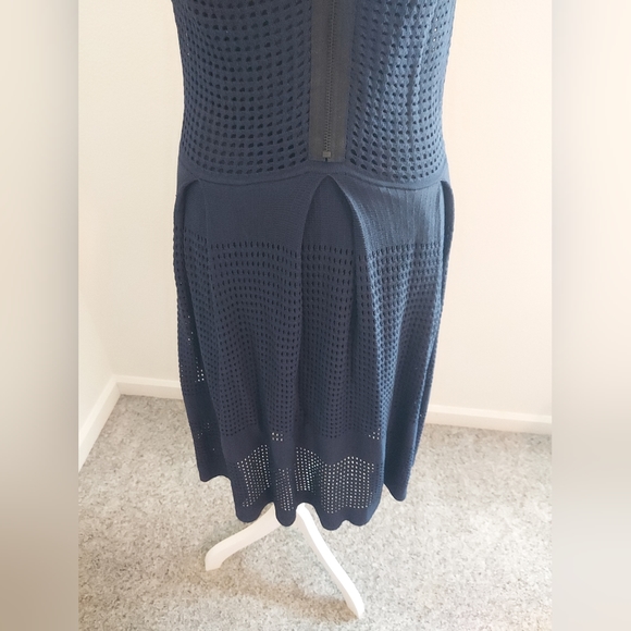 John + Jenn Lined Sleeveless Open Knit Tennis Dress, Size L - Picture 9 of 12